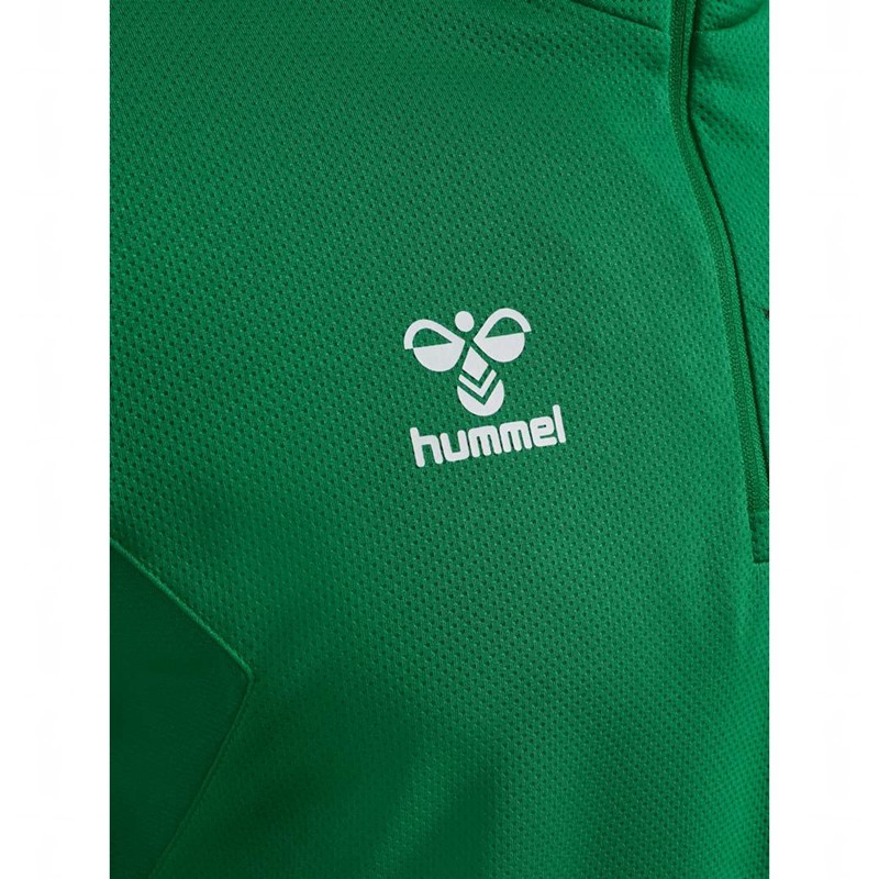 Hummel Authentic Half Zip Sweat Muške Kratke Hlače Zelene | 762716-931