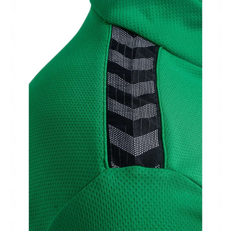 Hummel Authentic Half Zip Sweat Muške Kratke Hlače Zelene | 762716-931