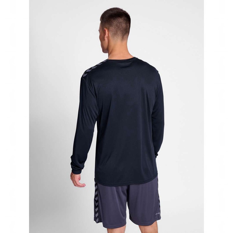 Hummel Authentic Pl L/S Muške Dres Crne | 365306-044