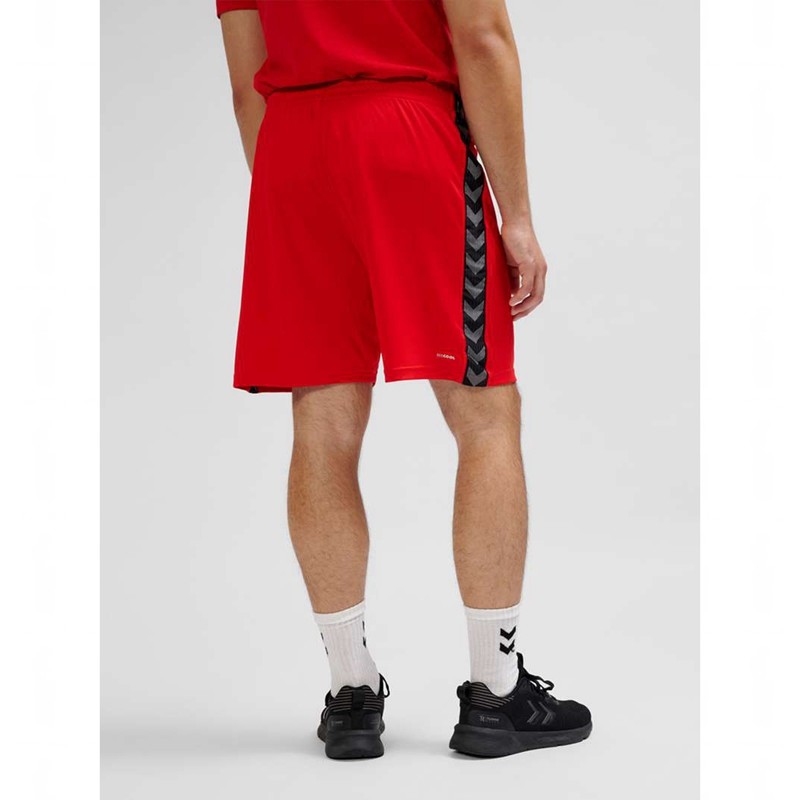 Hummel Authentic Pl Muške Kratke Hlače Crvene | 293669-461