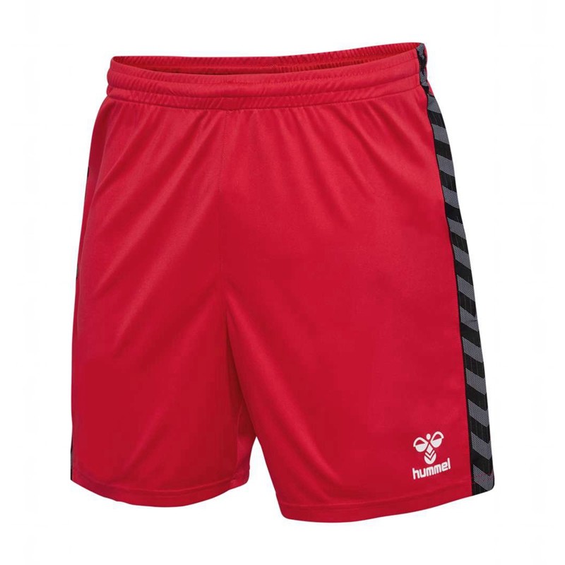 Hummel Authentic Pl Muške Kratke Hlače Crvene | 293669-461