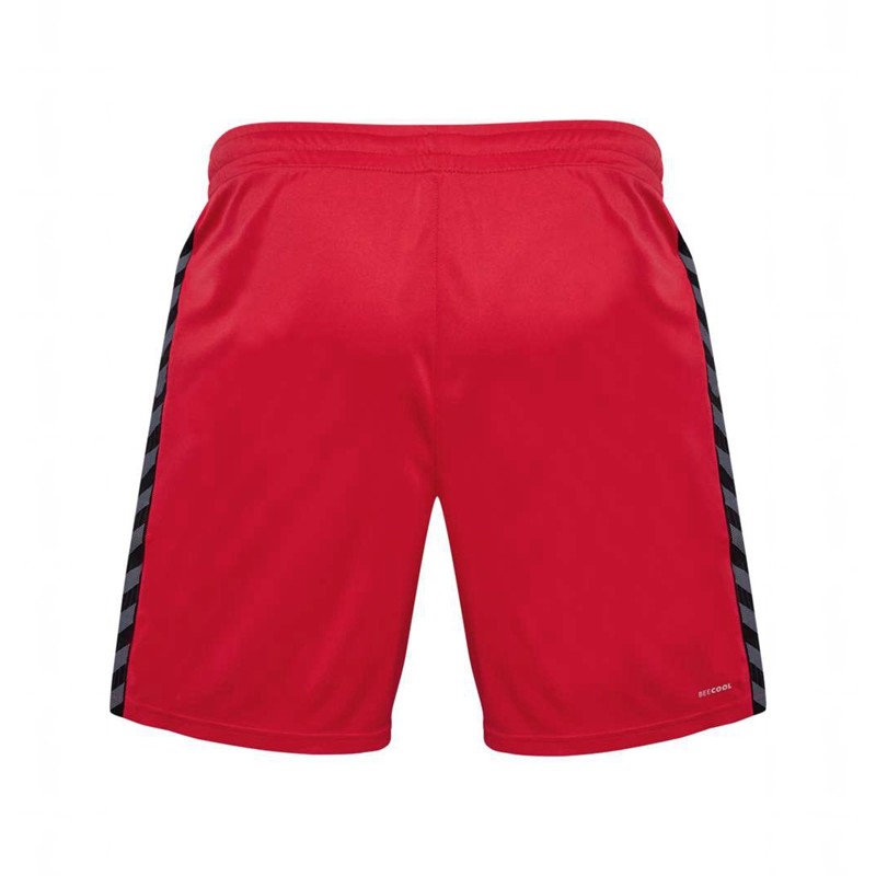 Hummel Authentic Pl Muške Kratke Hlače Crvene | 293669-461
