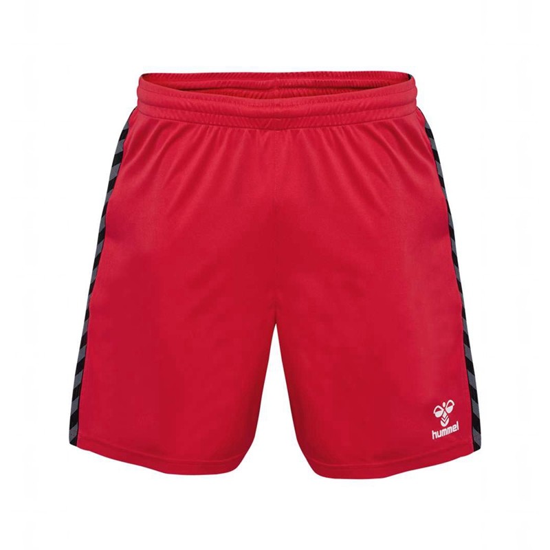 Hummel Authentic Pl Muške Kratke Hlače Crvene | 293669-461