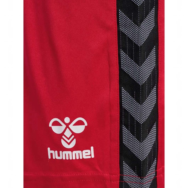 Hummel Authentic Pl Muške Kratke Hlače Crvene | 293669-461
