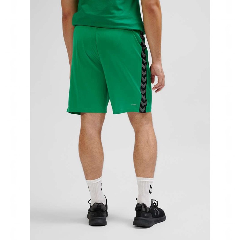 Hummel Authentic Pl Muške Kratke Hlače Zelene | 899794-625