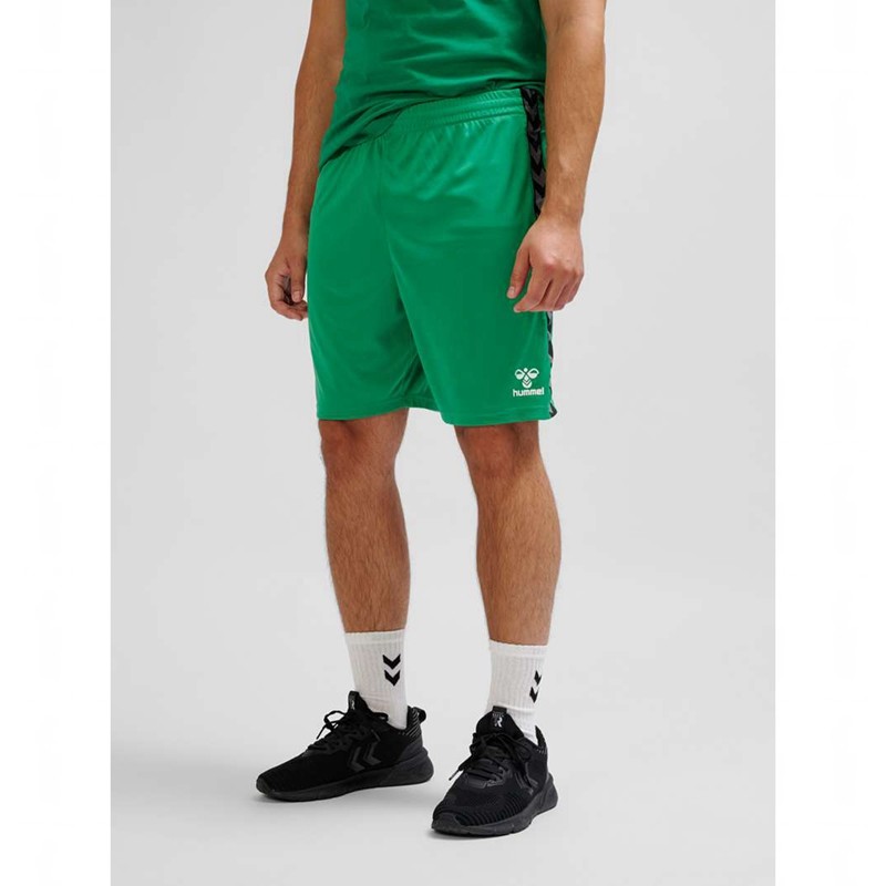 Hummel Authentic Pl Muške Kratke Hlače Zelene | 899794-625