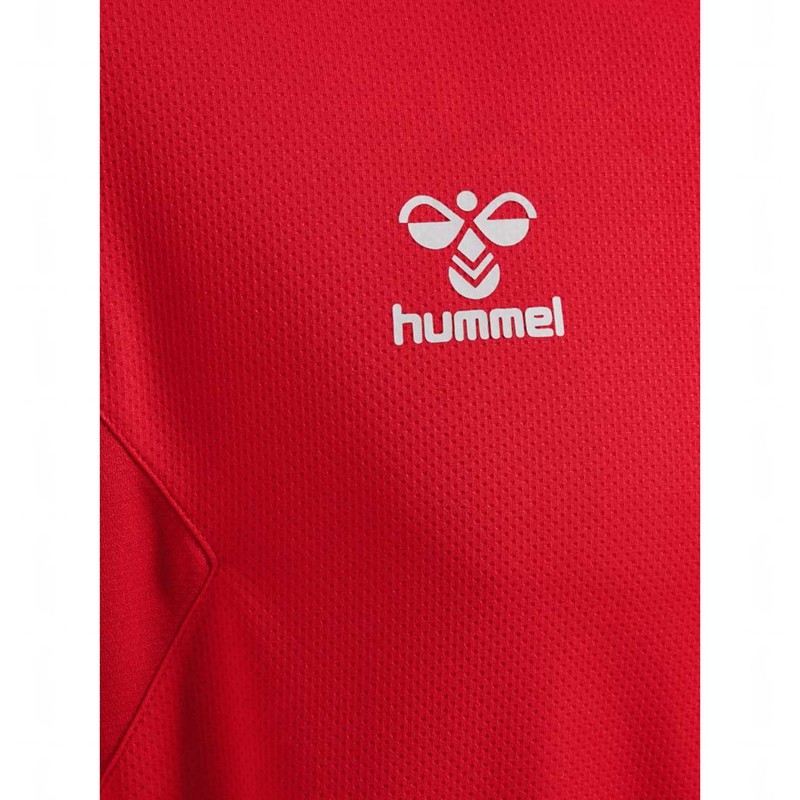 Hummel Authentic Pl Muške Majica s Kapuljačom Crvene | 869820-786