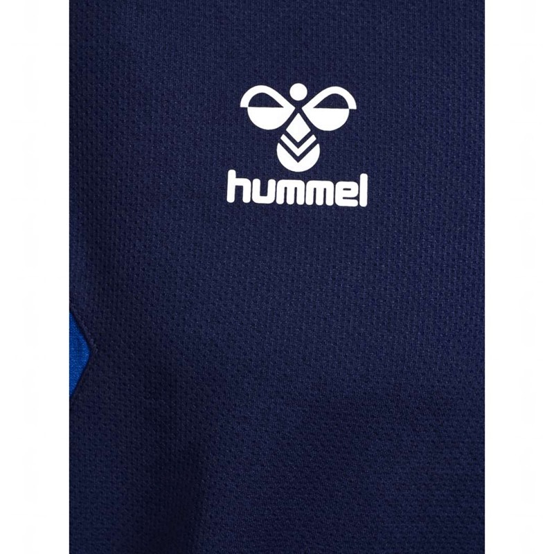 Hummel Authentic Pl Muške Majica s Kapuljačom Tamnoplave | 326887-843