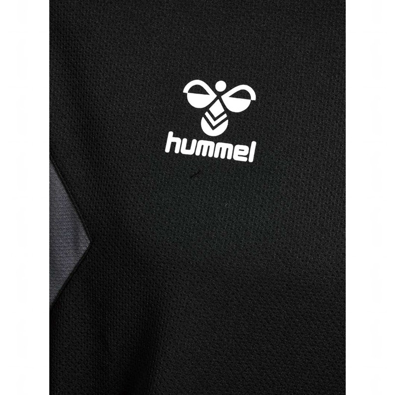 Hummel Authentic Pl Muške Majica s Kapuljačom Crne | 298816-111