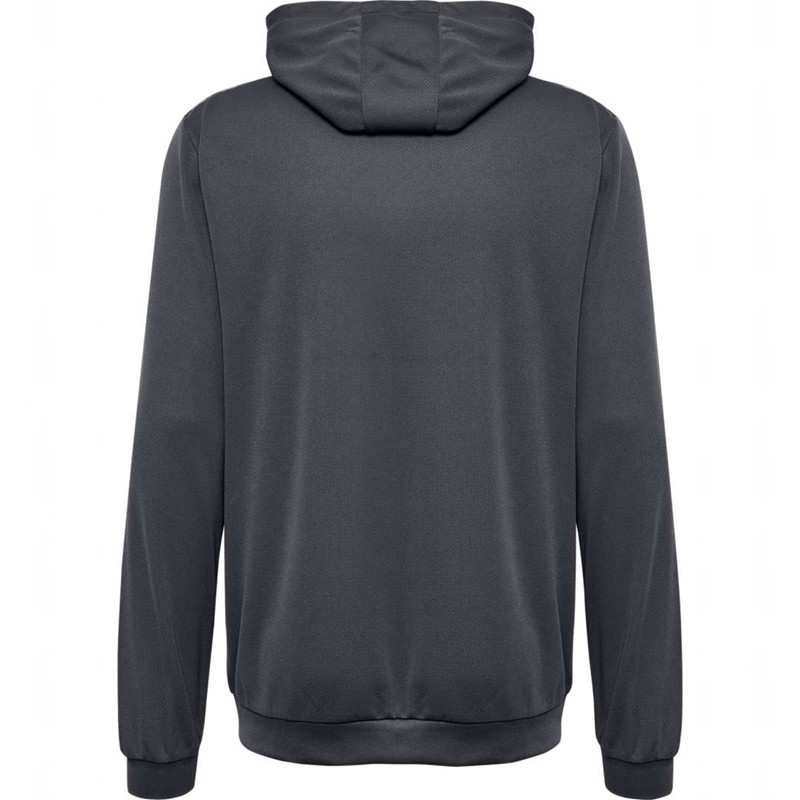 Hummel Authentic Pl Muške Majica s Kapuljačom Sive | 145954-834