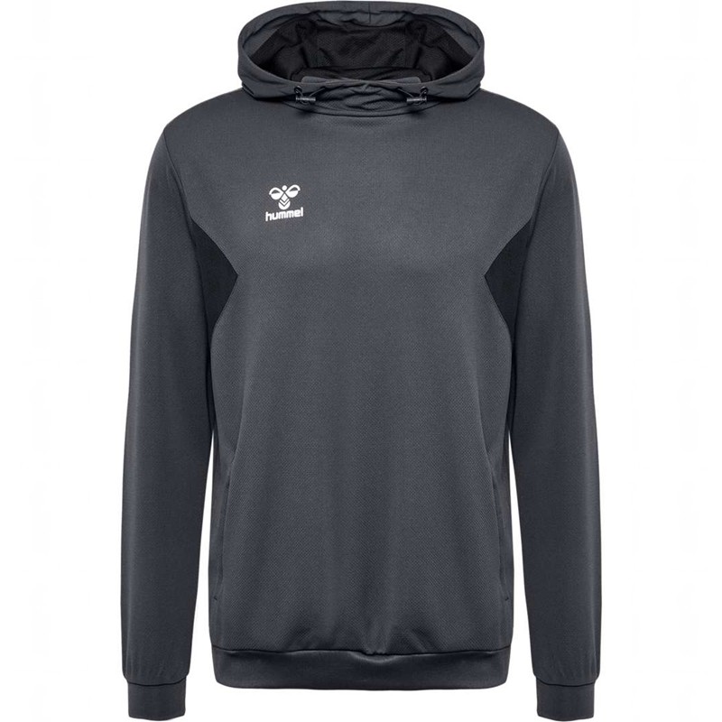 Hummel Authentic Pl Muške Majica s Kapuljačom Sive | 145954-834