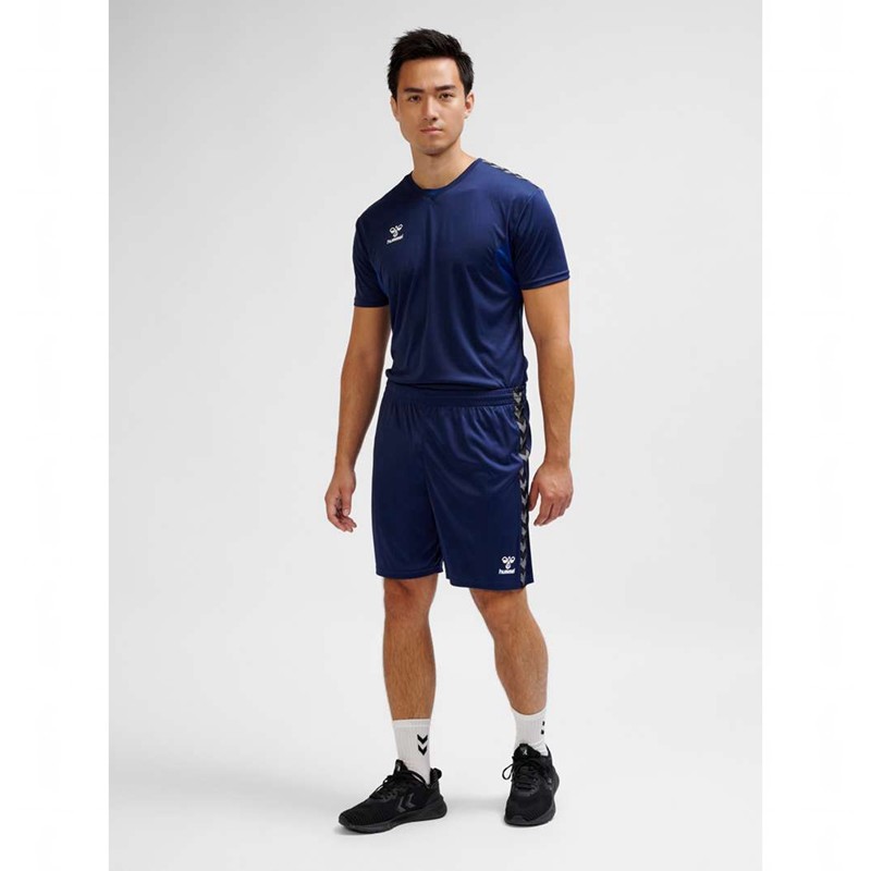 Hummel Authentic Pl Muške Majice Tamnoplave | 141744-132