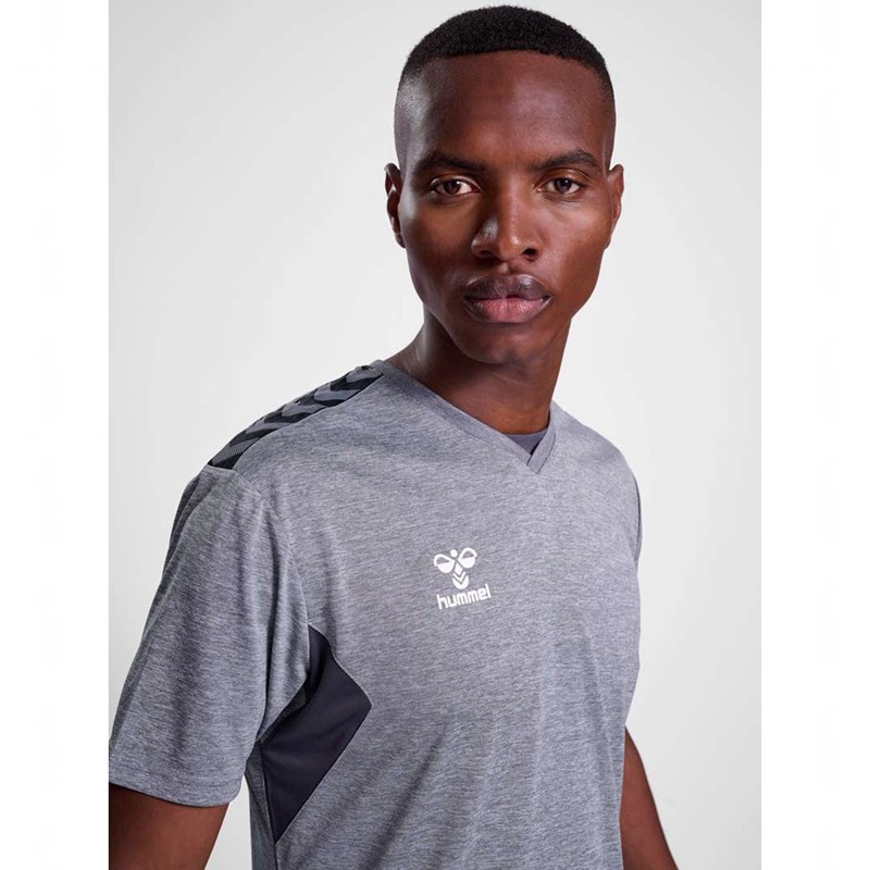 Hummel Authentic Pl S/S Muške Dres Sive | 443710-391