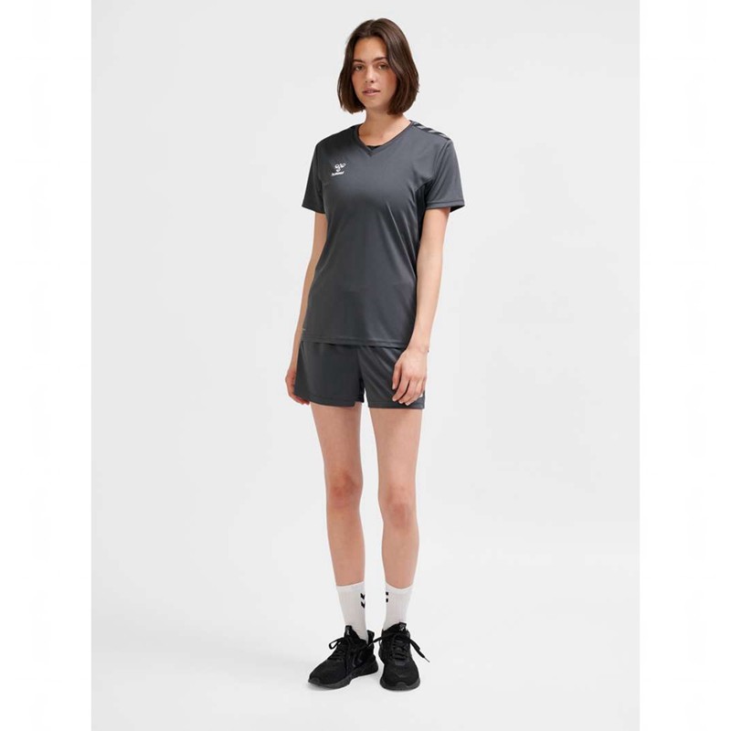 Hummel Authentic Pl S/S Ženske Dres Crne | 141118-744