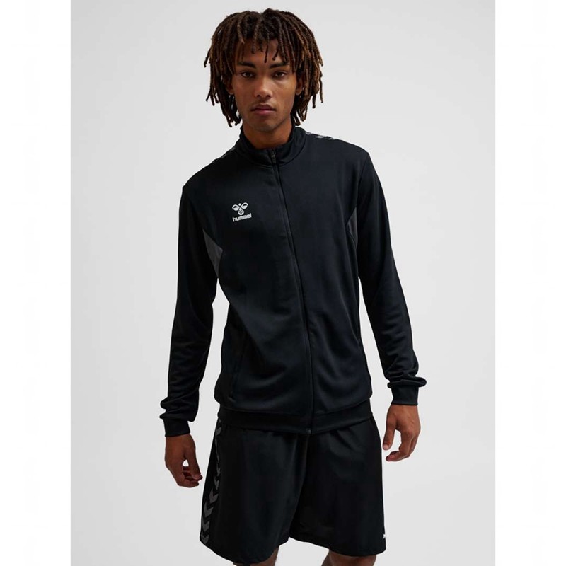 Hummel Authentic Pl Zip Muške Jakne Crne | 145554-402