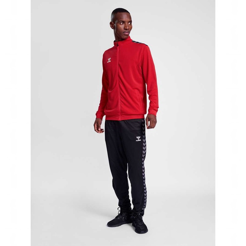 Hummel Authentic Pl Zip Muške Jakne Crvene | 157918-598