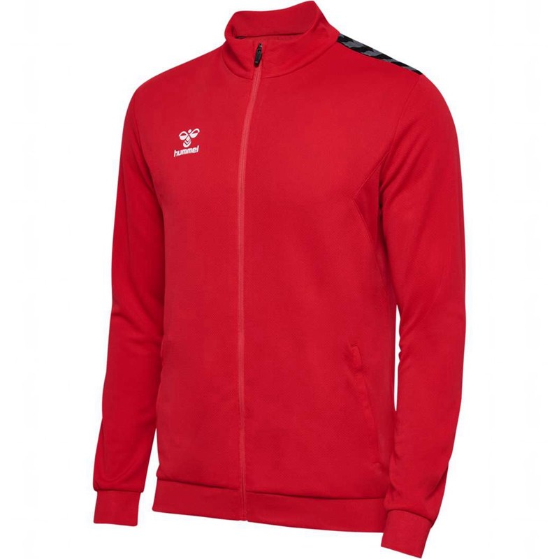 Hummel Authentic Pl Zip Muške Jakne Crvene | 157918-598