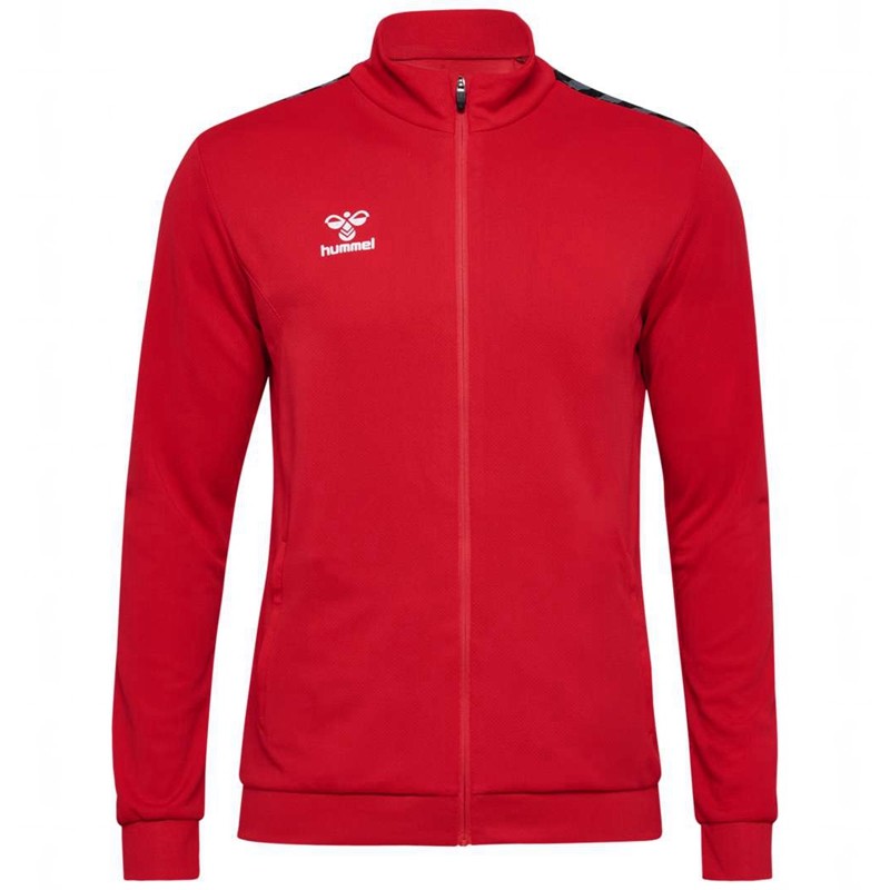 Hummel Authentic Pl Zip Muške Jakne Crvene | 157918-598