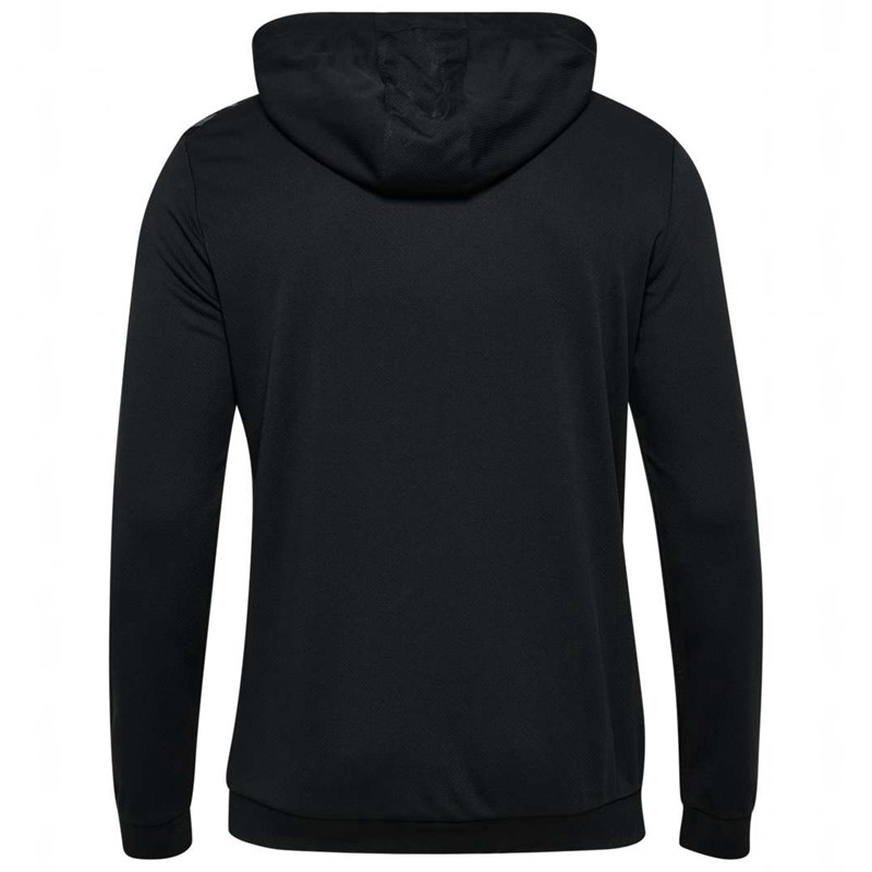 Hummel Authentic Pl Zip Muške Majica s Kapuljačom Crne | 149042-042