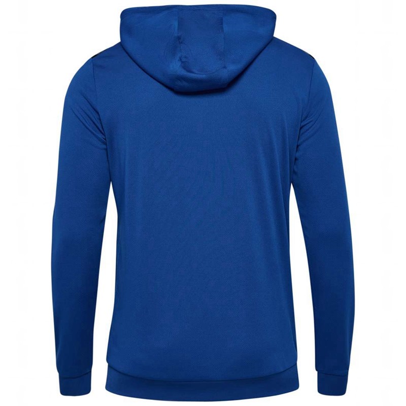 Hummel Authentic Pl Zip Muške Majica s Kapuljačom Plave | 831755-689