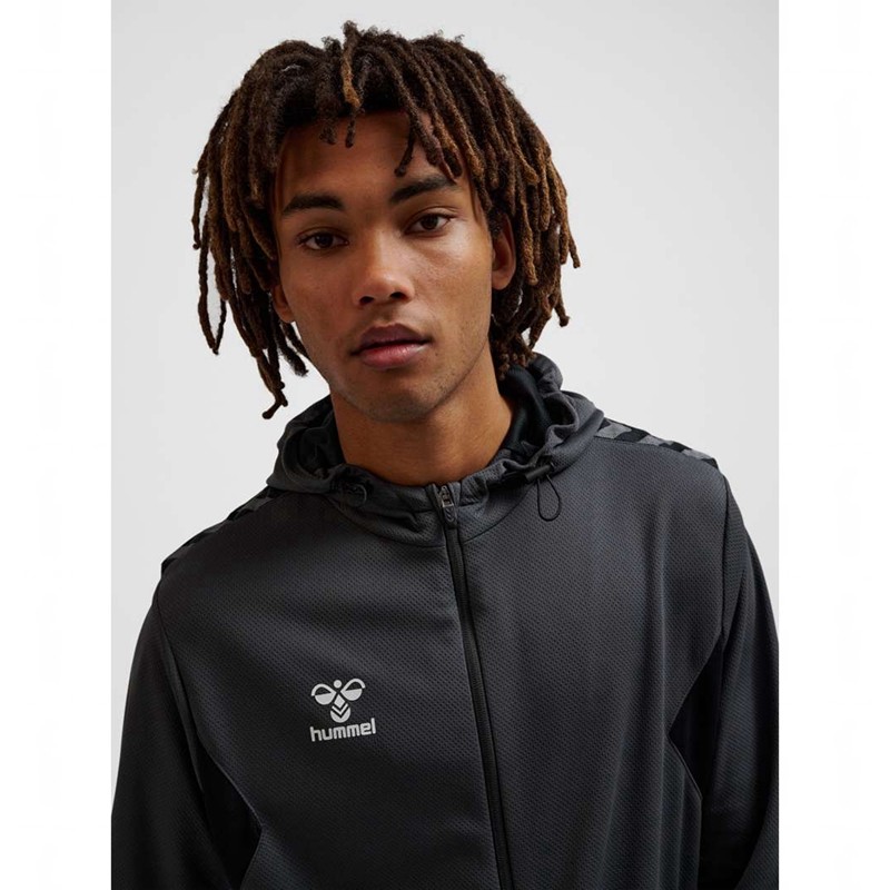 Hummel Authentic Pl Zip Muške Tenisice Sive | 860814-196