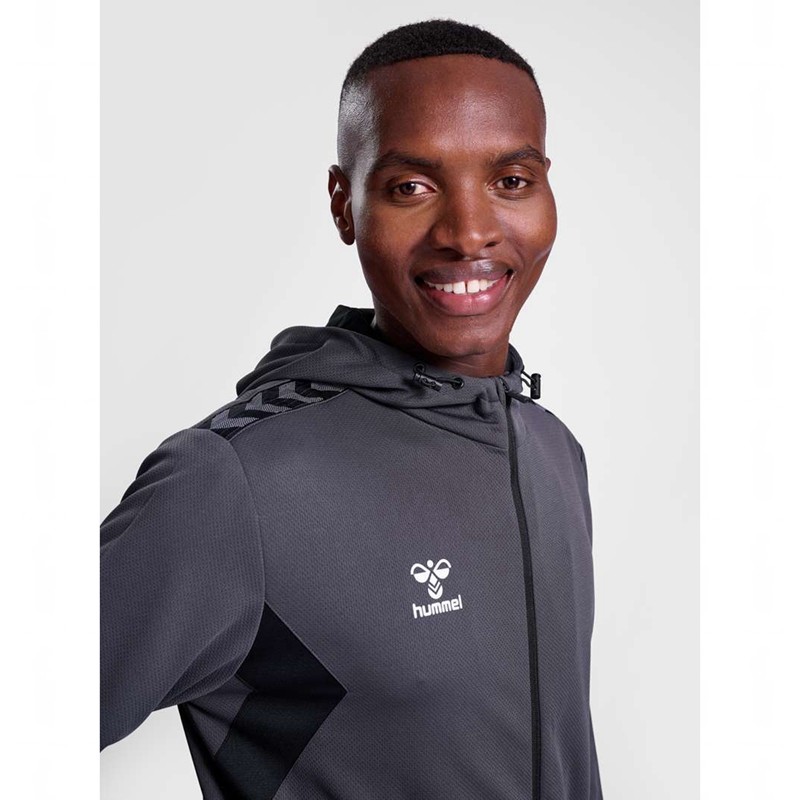 Hummel Authentic Pl Zip Muške Tenisice Sive | 860814-196