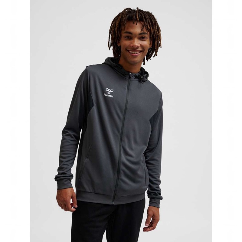 Hummel Authentic Pl Zip Muške Tenisice Sive | 860814-196