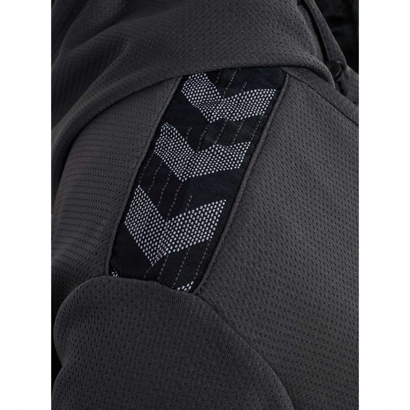 Hummel Authentic Pl Zip Ženske Majica s Kapuljačom Crne | 292518-741