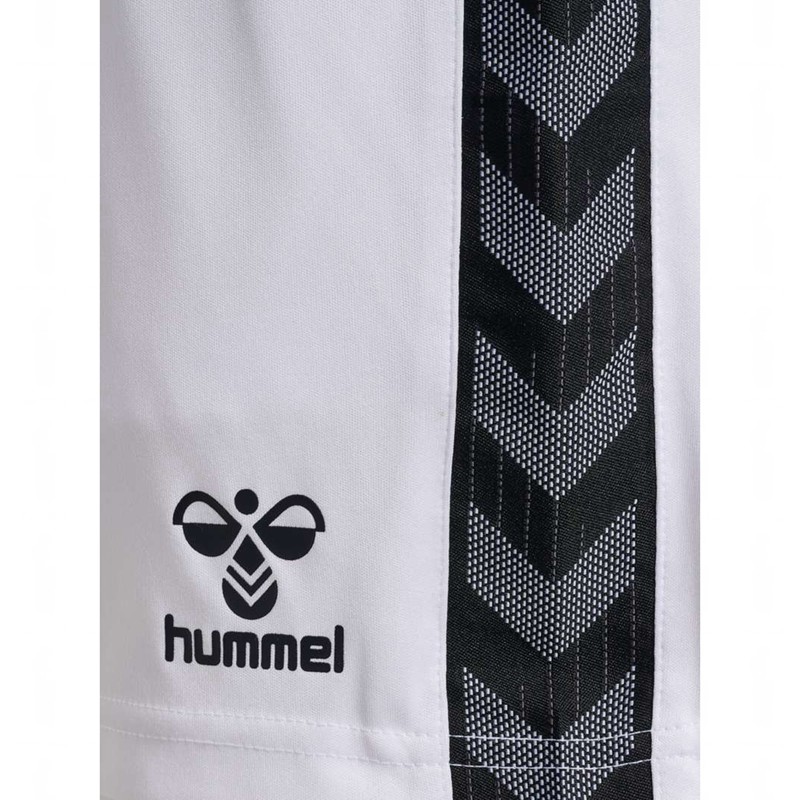 Hummel Authentic Pl Ženske Kratke Hlače Bijele | 526130-341