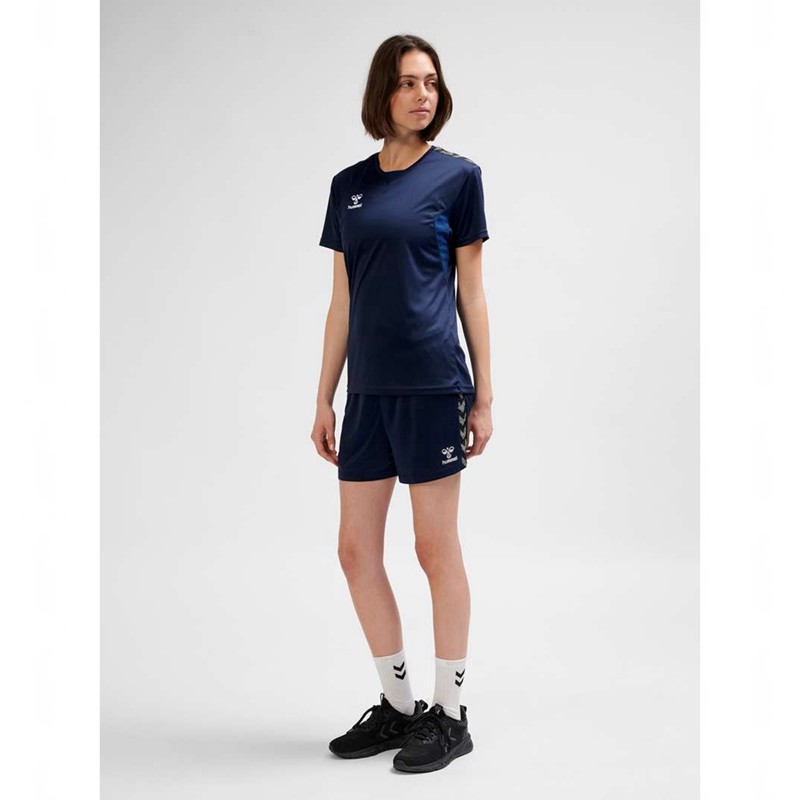 Hummel Authentic Pl Ženske Kratke Hlače Tamnoplave | 522948-647