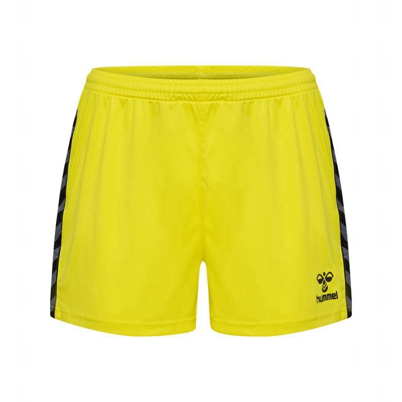 Hummel Authentic Pl Ženske Kratke Hlače Žute | 989719-456
