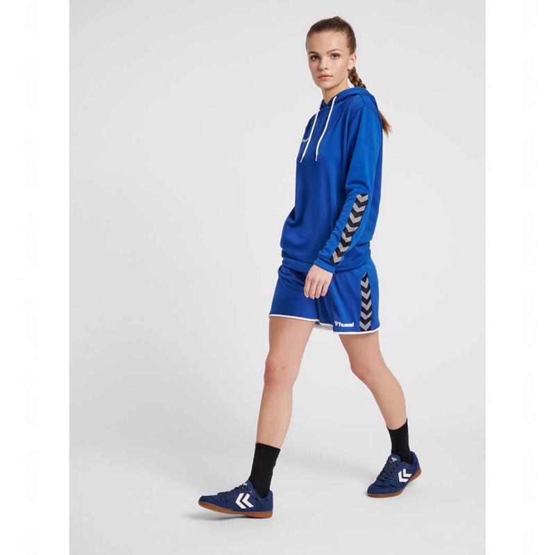 Hummel Authentic Poly Ženske Kratke Hlače Plave | 378339-179