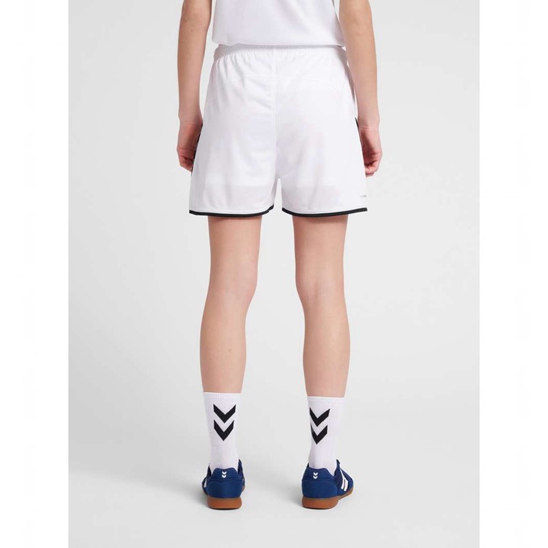 Hummel Authentic Poly Ženske Kratke Hlače Bijele | 951692-573