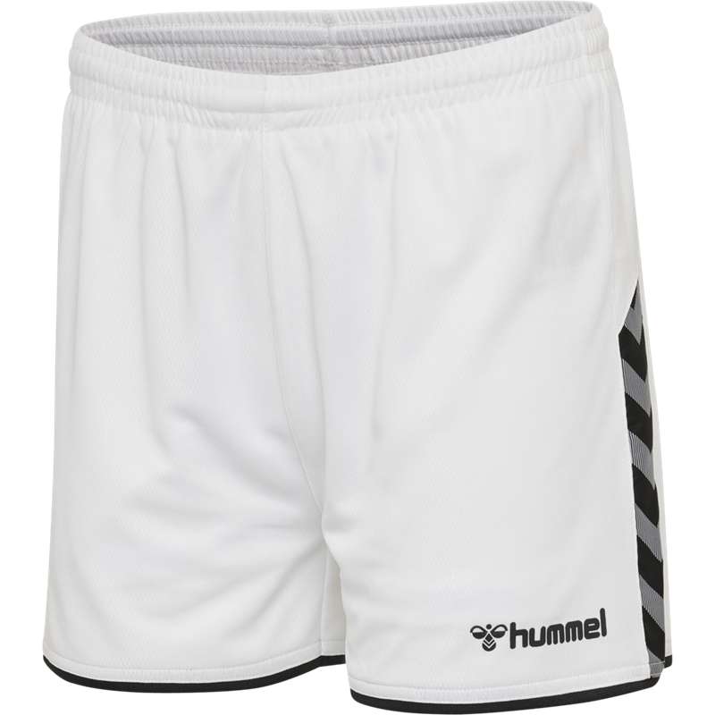 Hummel Authentic Poly Ženske Kratke Hlače Bijele | 951692-573