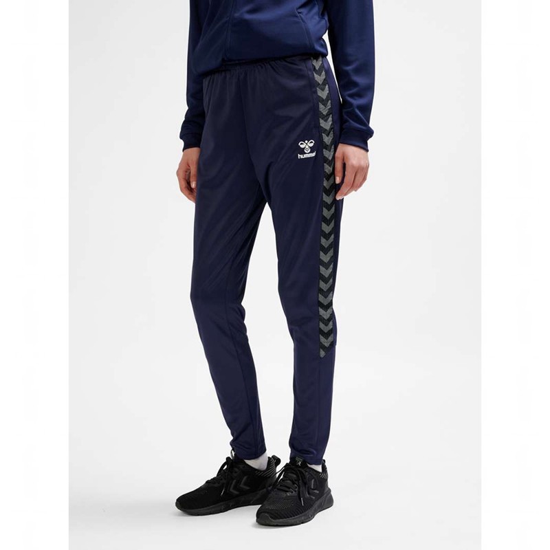 Hummel Authentic Training Ženske Hlače Tamnoplave | 633524-254