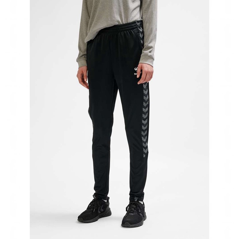 Hummel Authentic Training Ženske Majica s Kapuljačom Crne | 028113-295