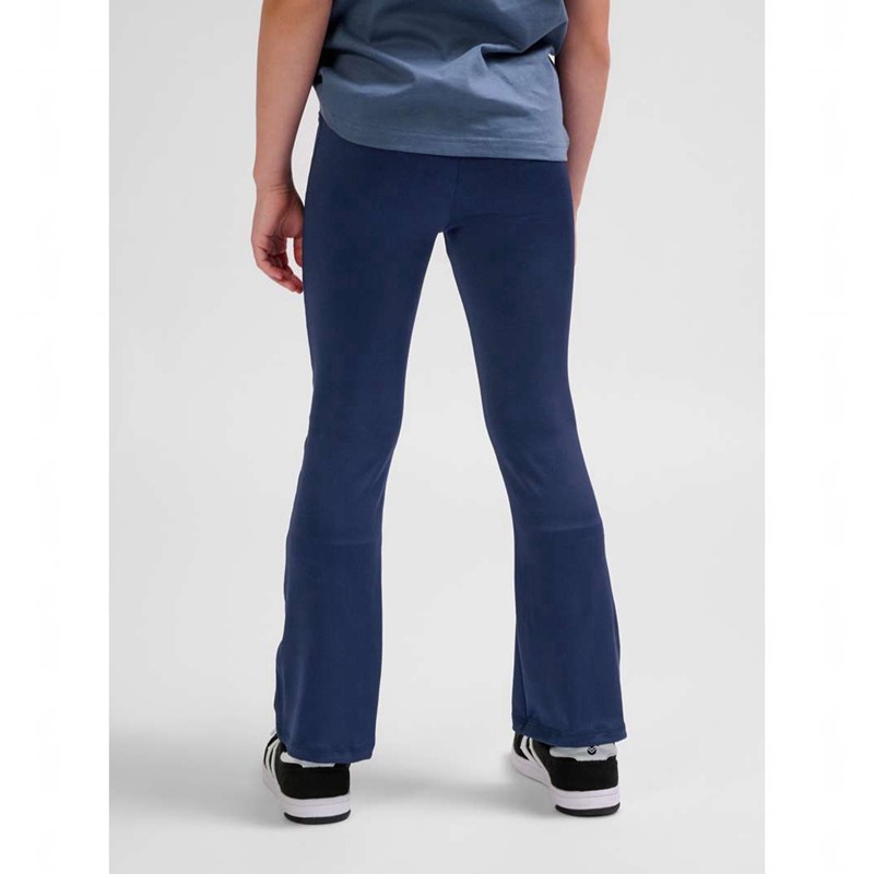 Hummel Aya High Rise Flare Dječje Hlače Crne | 683071-245
