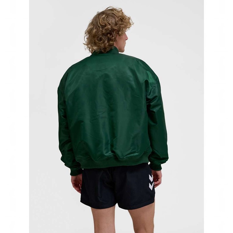 Hummel Baseball Bee Muške Jakne Zelene | 351113-326