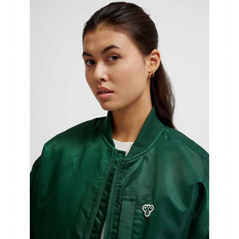 Hummel Baseball Bee Muške Jakne Zelene | 351113-326