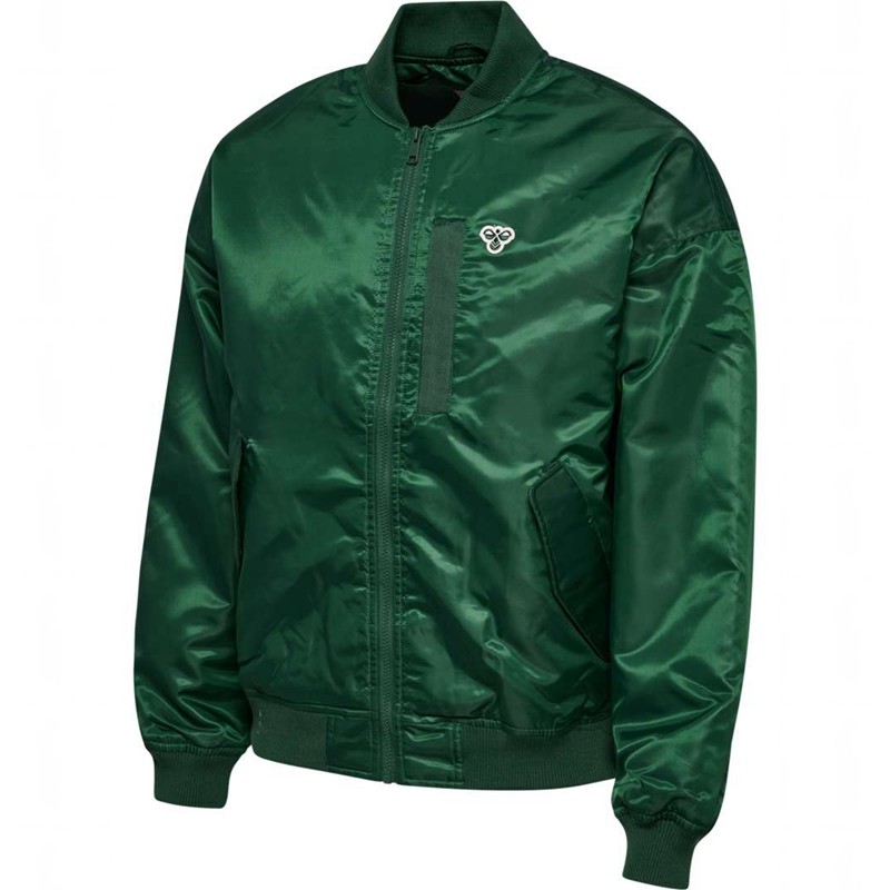 Hummel Baseball Bee Muške Jakne Zelene | 351113-326