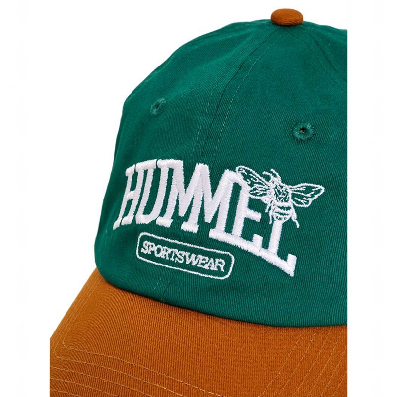 Hummel Baseball Bee Ženske Kape Zelene | 154321-736