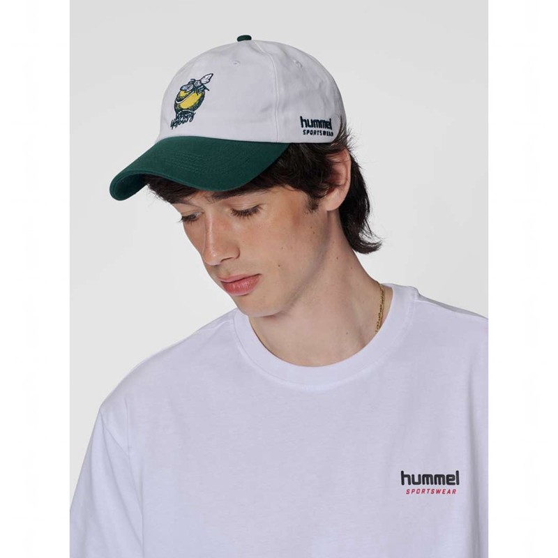 Hummel Baseball Wrong Yellow Muške Kape Bijele | 904516-922