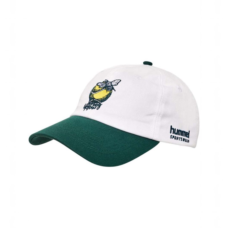 Hummel Baseball Wrong Yellow Ženske Kape Bijele | 308279-545