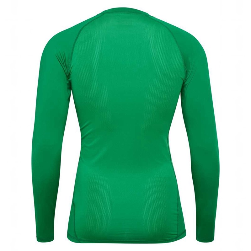 Hummel Bl Performance L/S Muške Temeljni Sloj Zelene | 486391-061