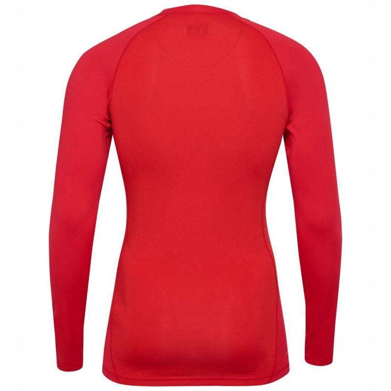 Hummel Bl Performance L/S Muške Temeljni Sloj Crvene | 557969-610