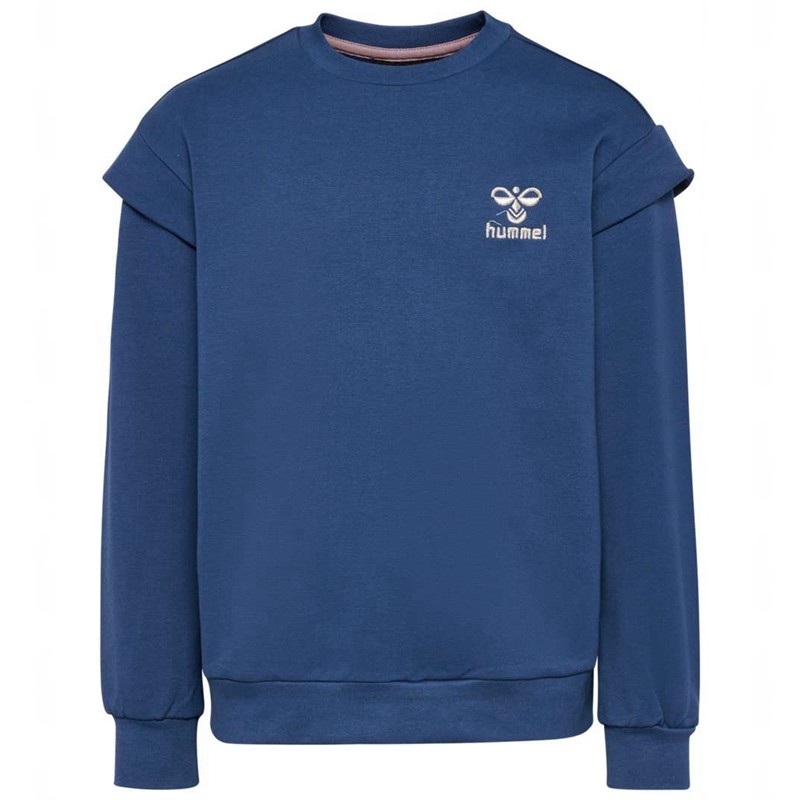 Hummel Bless Dječje Majica s Kapuljačom Plave | 547850-344