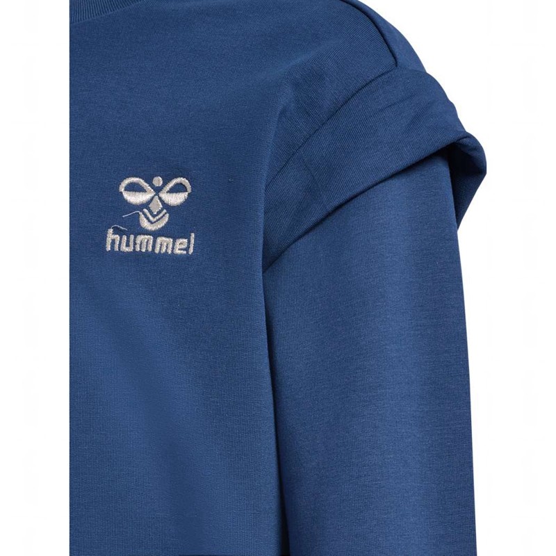 Hummel Bless Dječje Majica s Kapuljačom Plave | 547850-344