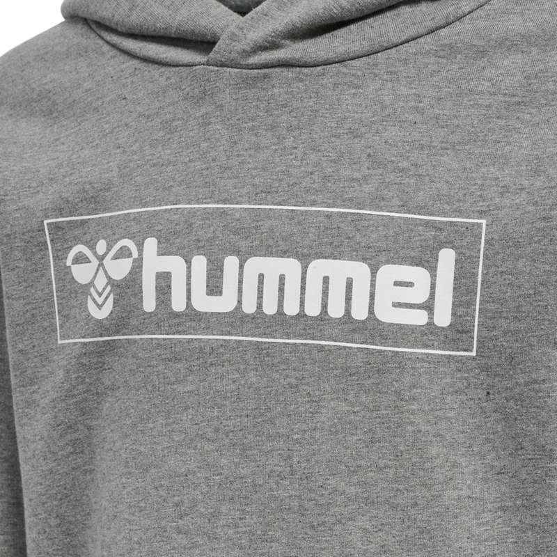 Hummel Box Dječje Majica s Kapuljačom Sive | 169769-269
