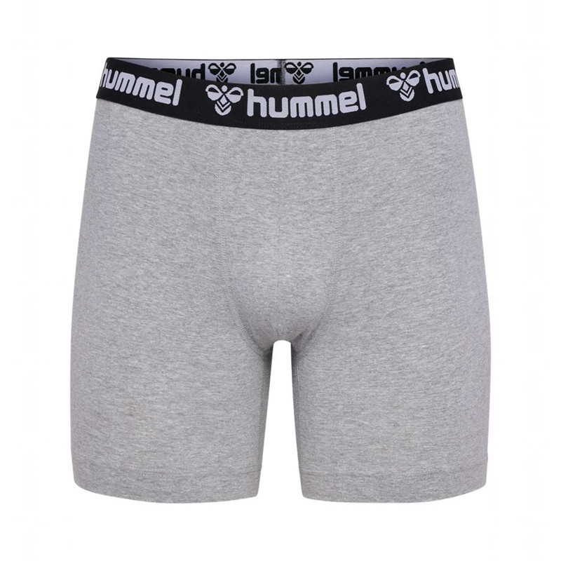 Hummel Boxers 2-pack Muške Boxer Sive | 410829-750