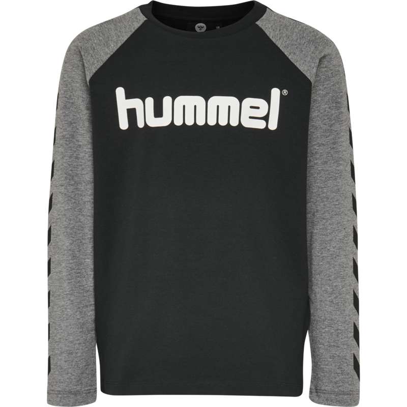 Hummel Boys L/S Dječje Majice Crne | 898077-023